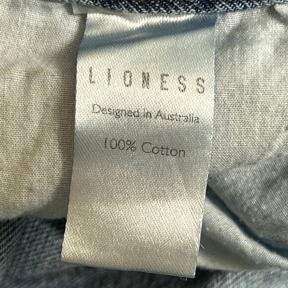 Lioness Side Slit Straight Leg Jeans/L - Picture 8 of 8